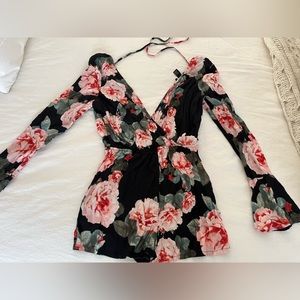 women’s floral romper